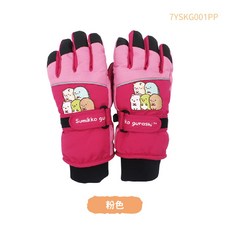 體溫魔術師丨正版授權角落生物兒童防風防水手套 五指包指保暖玩雪手套 兩款可選