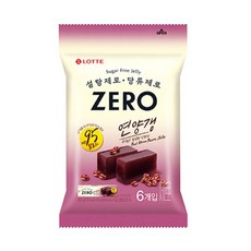 롯데 ZERO 연양갱 팥 300g, 16개