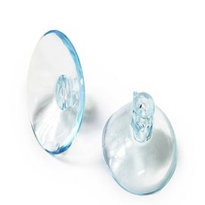 웨일베리나 매장용 흡착형원형고무걸이훅 4p (40) 압축걸이 주방벽걸이 사용이편리한 벽면걸이 다용도걸이훅 열쇠걸이, 22(16개입), 1개