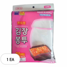 우진크린라이프 김장봉투 10포기용 중 55cm x 80 cm, 20개입, 1개