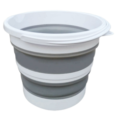 잘접히는 접이식 세차버킷 청소용바케스 화장실청소양동이 폴딩양동이 대형, 혼합색상, 10L