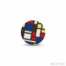 모두상회 반짝이 십자수 스티커아트, 혼합, 1개