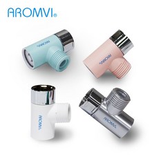 아롬비 샤워 드레인 밸브 잔수배출, 민트 2개 세트, 1개