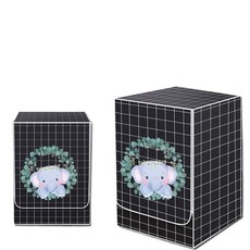 방수 세탁기 커버 코팅 두께 옥스포드 패브릭 드럼 선 스크린 보호 케이스, A7, 60x50x85cm M