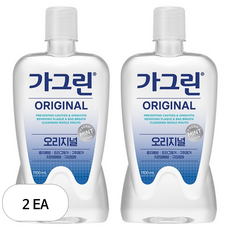 가그린 오리지널 구강청결제, 1.1L, 2개