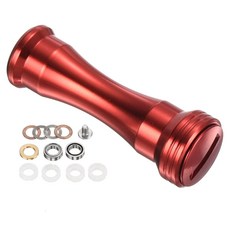 실버 낚시 스핀 릴 핸들 크랭크 회전 노브 파워 교체 그립 부품 및 액세서리, 01 S