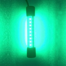 집어등 야간 낚시 선상 실장어 해루질 라이트 등, 1개, 기본 색상, 그린 25W