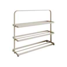 미니멀 다층 신발장 가정용 현관 신발 정리대 기숙사 수납 신발 정리 선반 튼튼한 신발장, 1개, 아이보리-대