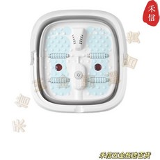 摺疊泡腳盆 電動按摩 恆溫加熱, 不加熱款（折疊款）,美規110v, N/A, 美規110v, 不加熱款（折疊款）