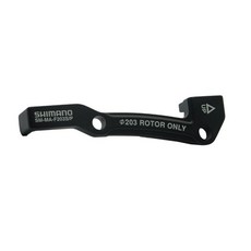 시마노 (SHIMANO) SM-MA F 203 S P 2 프론트 203mm 용 캘리퍼스 : 인터내셔널 A 받침대 : 포스트 마운트 ISMMAF203SPA