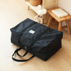 마롤로뜨 어린이집 방수 낮잠이불가방, 마롤 블랙_방수 낮잠이불가방