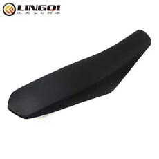 오토바이 시트 쿠션 고무 가죽 새들 커버 모토크로스 피트 더트 바이크 오프로드, 1. 검정색, 기본