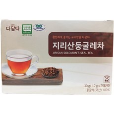 지산식품 지산 지리산 둥굴레차 30g 잣잔용 티백 1.2g 25티백 이강산닷컴, 1개, 25개입, egs