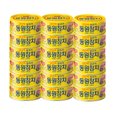 동원 살코기 참치 85g x18캔, 18개