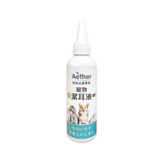 Aether 依鈦寵物潔耳液 100ml 無色無味 溫和清潔除臭 適用狗貓鼠兔, 1瓶