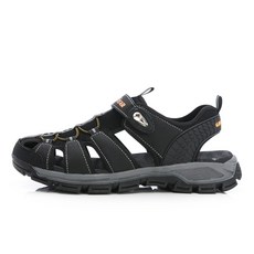 GOODYEAR 固特異 護趾磁扣運動涼鞋 男款 - 黑, 黑色, 27 cm