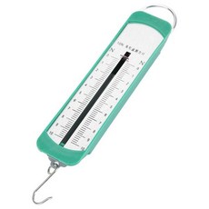 10N 스프링 동력계 막대 10N 뉴턴 계량 역학 물리학 실험 그린 쉘 플라스틱 철 재료, 10N 스프링 동력계 막대 10N 뉴턴 계량 역학 물리