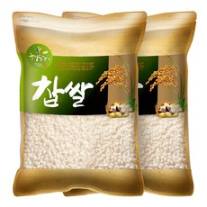 현대농산 국산 찹쌀 2kg, 2개