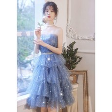優選 公主超仙晚禮服裙女2025新款生日十八歲成人禮輕奢小衆宴會伴娘服 副廠商品