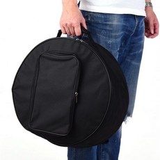 엑시어트 스네어 드럼 가방 15.74X7.08 인치 휴대용 옥스포드 천 케이스 조절 가능한 어깨 끈 포함 저장 및 운반용 악보와 스틱 포켓