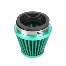 범용 38mm 바이크 오토바이 에어 필터 흡기 유도 키트 GY6 50cc 110cc 125cc 스쿠터 ATV 먼지 자전거 45mm4, 09 48-50MM Green