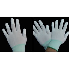 탑피트 손끝코팅 장갑 좌우 세트 M, 백색, 100세트