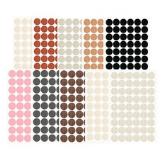 Hansuui 指甲標記貼紙 10 件套家具划痕去除蓋孔修復, 1組