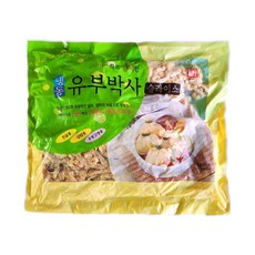 한성 냉동 유부 슬라이스1kg / 슬라이스유부, 3개, 1kg