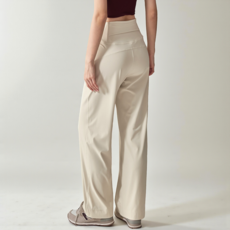 마린웨이브 폰주머니 일체형 와이드 핏 레깅스 요가 팬츠 바지