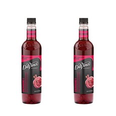 (미국직배) 다빈치 고메 그레나딘 플레이버링 시럽 750ml 2개 DaVinci Gourmet Grenadine Flavoring Syrup 750 mL