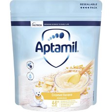 압타밀 4-6개월 베이비 크림 바나나 죽, 125g, 6개