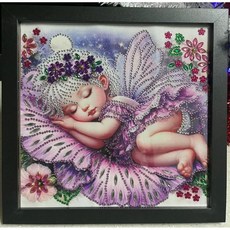 다이아몬드페인팅 패브릭형 전용 액자 (프레임 단품), 1개, 블랙