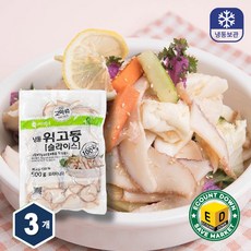 고마워 위고둥 슬라이스 자숙 (냉동), 3개, 500g