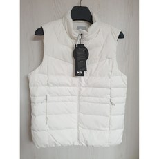 K2 정품 여성 가볍고 따뜻한 구스다운 조끼 베스트 오프화이트