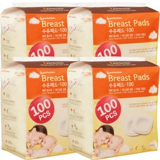 퍼펙션 일회용 수유패드, 100개입, 4개