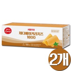 서울우유 체다슬라이스치즈 1.8kg 베이커리, 2개