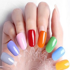 ITEM LUCKY 네일 컬러차트 네일디스플레이팁, 투명