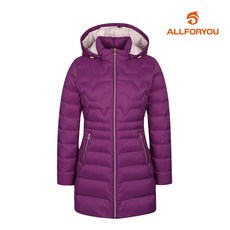 [올포유] 여성 후드 변형 퀼팅 구스 다운 점퍼 AWQDL9181-604_G