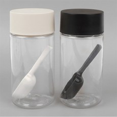 싸막여우 플라스틱 양념통 380ml 양념병, 블랙