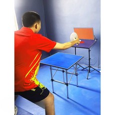 탁구 연습 보드 연습기 리턴보드 셀프 트레이너 훈련, 1개, 8세대 접구반+접구 테이블