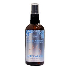 MW精油工坊 AirTouch 居家身體按摩油 100ml 純植物複方精油 便攜型按摩油 居家SPA, 1個, 肩頸釋壓 (隨附壓頭)