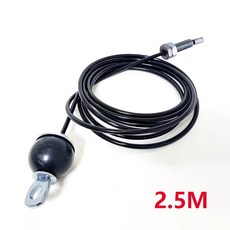 체육관 와이어 로프 피트니스 케이블 도르래 기계 시스템 홈 LAT 풀다운 리프트로드 운동 보디 빌딩을위한, 01 Type C-3.5M