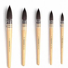 화홍 수채화붓 500R 2호 -44362 붓 판화 수채붓 물감 lan+513wa