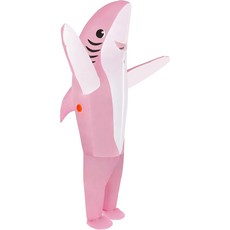 KMIKE 풍선 상어 코스튬 재미있는 할로윈 판타지 코스프레 폭발
