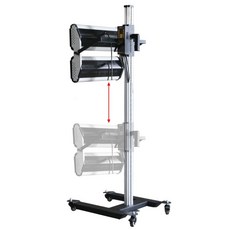 자동차 외형복원 도색 열처리기 F2S 필름건조기 램프