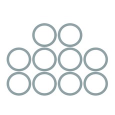 4961 4980 4902와 호환되는 착즙기 부품 씰 믹서 씰링 개스킷 착즙기 씰링 링, 10 pieces/set