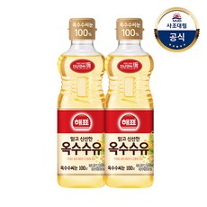 해표 옥수수유, 900ml, 2개