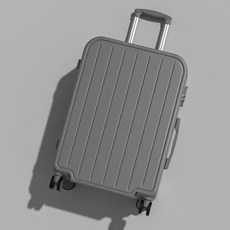 대형 수하물 핸드 푸시 카트 여행 가방용 소재 단색 클린핏 스타일, 1개, O. D77 - 잉크 그레이 컵홀더 없음 - 긁힘 방지