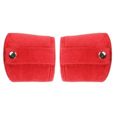 자동차 인테리어 좌석 벨트 보호 커버 홀더, 1개, 1. red