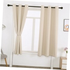 트왈라잇 아일릿 안방커튼 암막커튼 2장 암막가리개 베이지